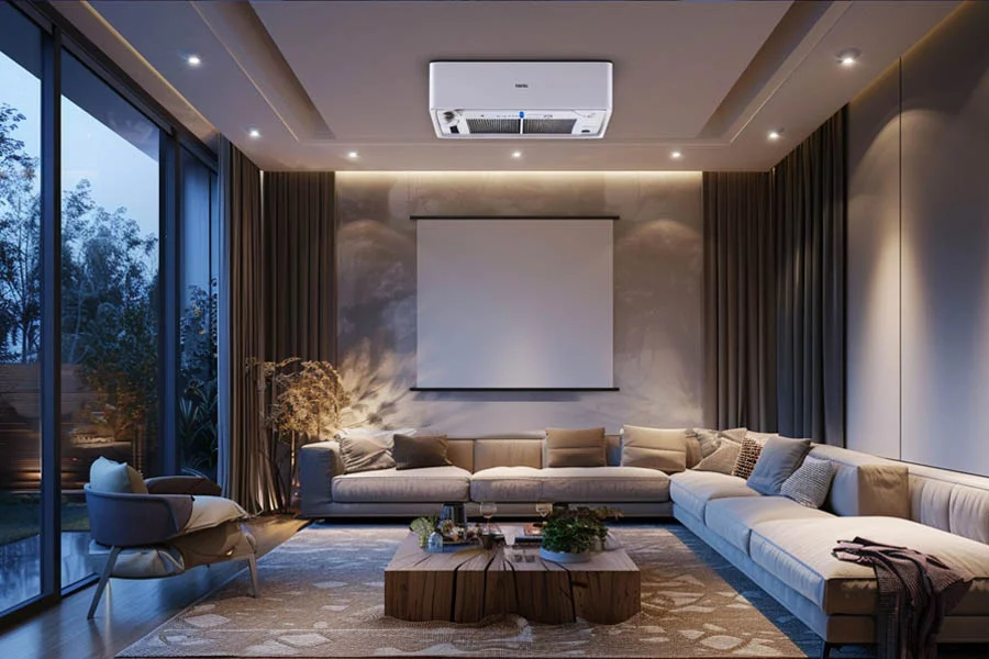 living room tv projector